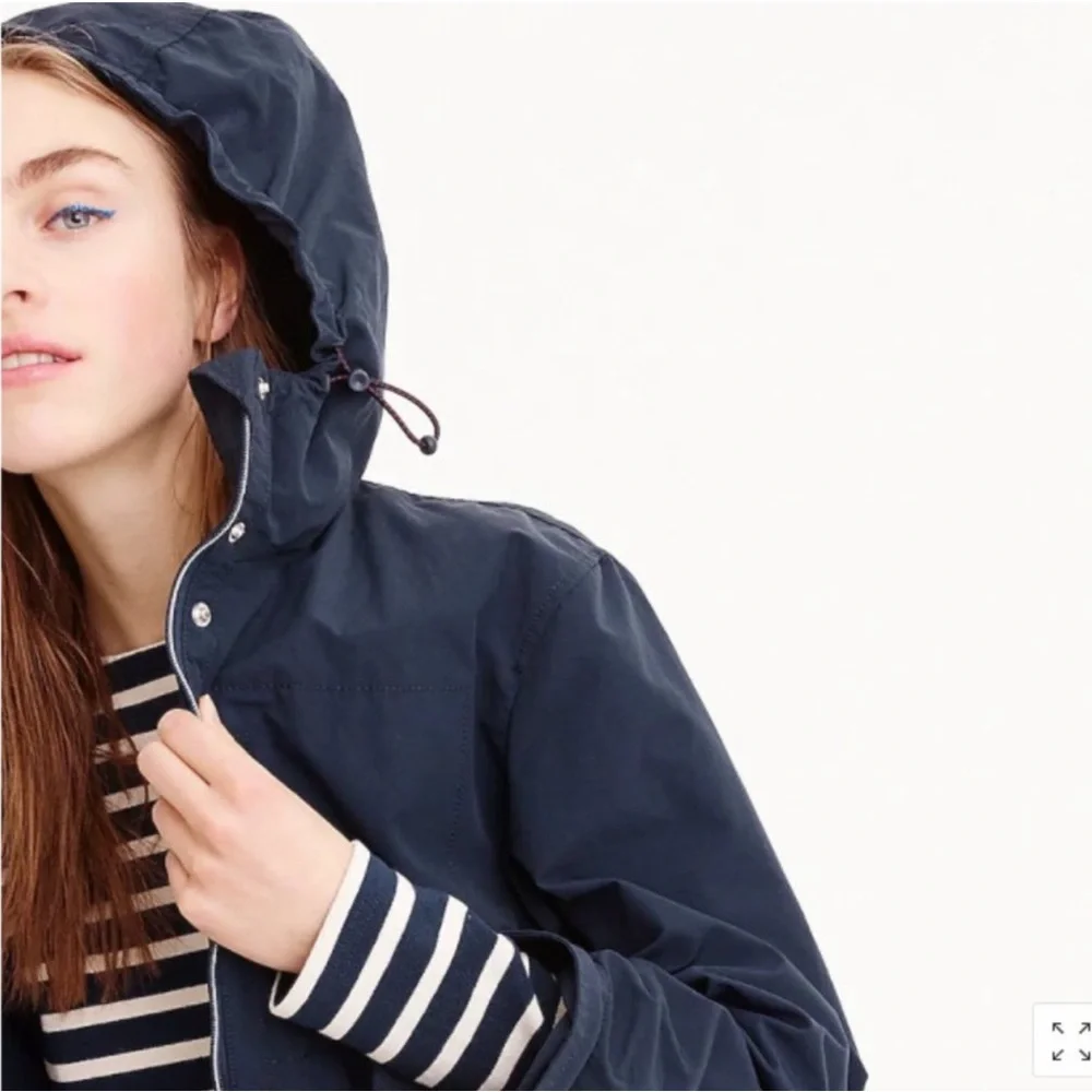 J. Crew Navy Blue Perfect Lightweight Jacket - Picture 14 of 15